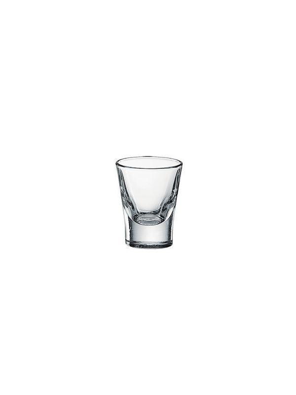 Conic Shot Glasses Clear X6
