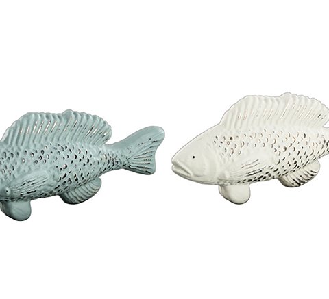 GEHL STANING FISH GRAY/TURQUISE 11703162