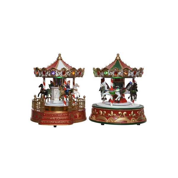 LED carousel 2ass indoor