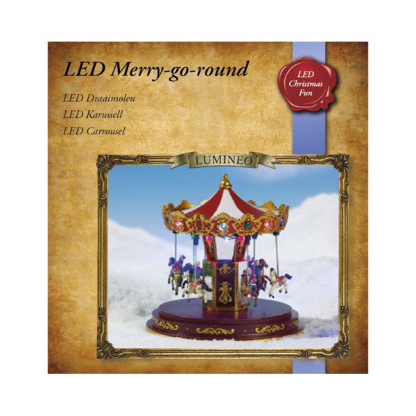 LED carousel 2ass indoor