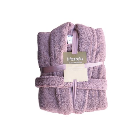 BATHROBE DUSTY PINK