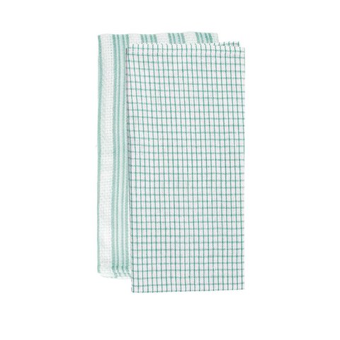 TOG SET 2 KITCHEN TOWELS MINT