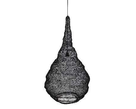 KER CEILING LAMP BLACK METAL