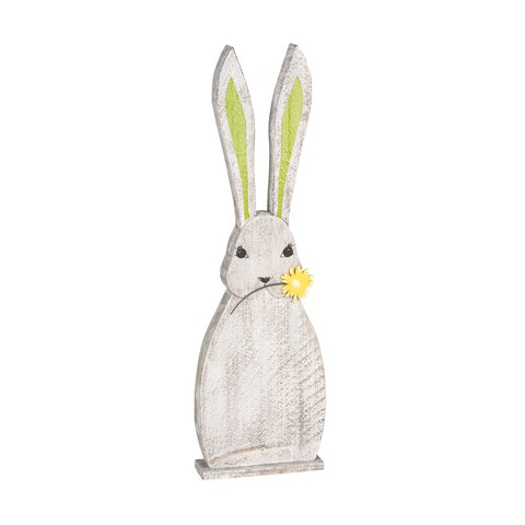 GEHL RABBIT GREY WITH FLOWER