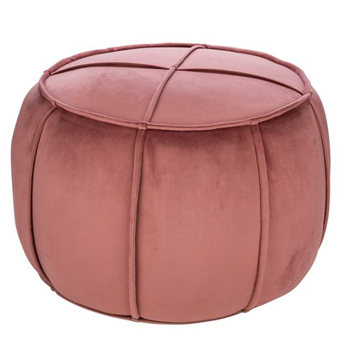 GEHL VELVET STOOL DUSTY PINK