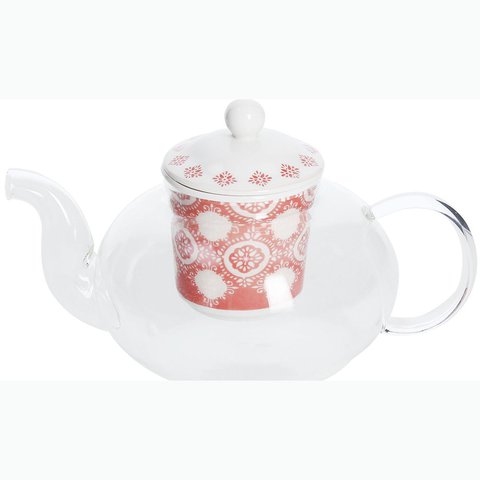 TOG TEA POT CORAL 700CC