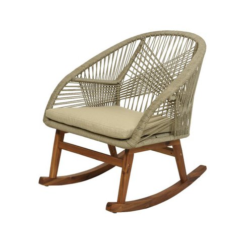 KAE ROCKING CHAIR BEIGE 83X74X88 OUTDOOR