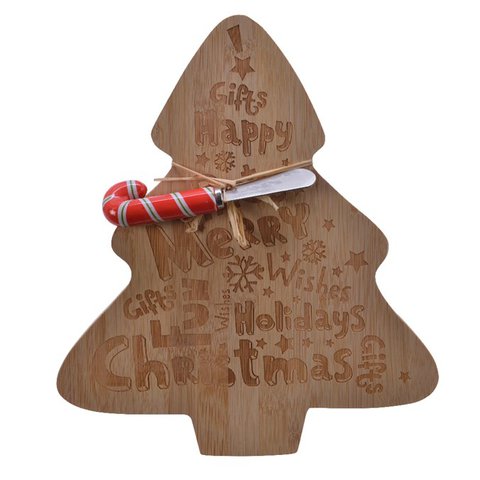 KAE XMAS CHEESE BOARD TREE 28 X 24 CM