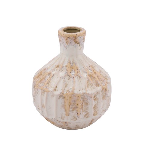 GEHL VASE CREAM ANTIQUE 18X22CM