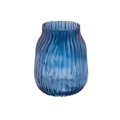 Vase Glass Blue