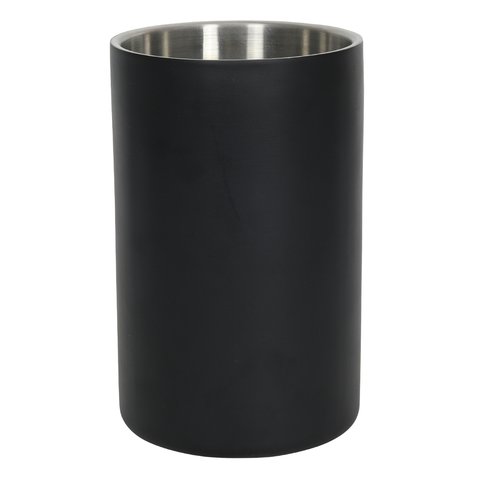 Wine Cooler Double Wall Satin Black