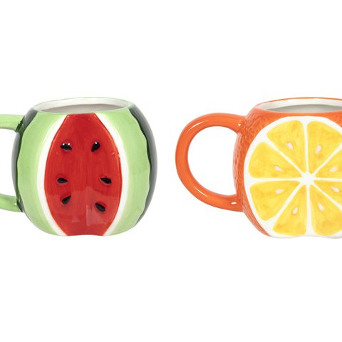 Mug Fruit Shape Assorted