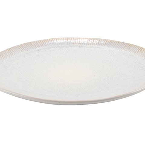 Dinner Plate Reactive Glaze