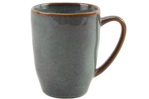 Mug Reactive Glaze Mint Brown