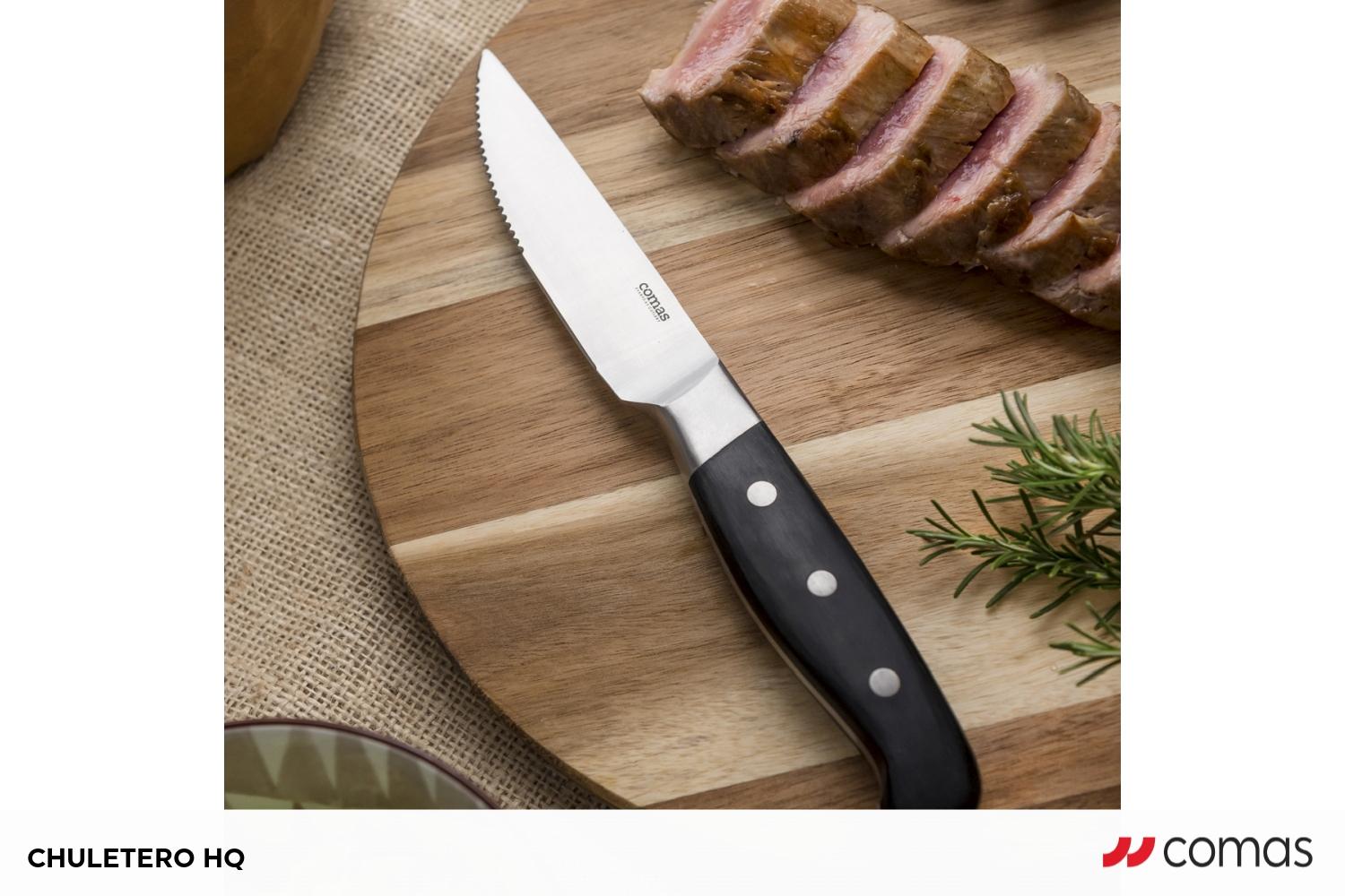 Steak Knife Lhotse Black Pakkawood  248mm