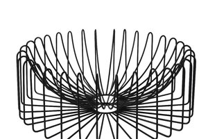 Wire Bowl Black