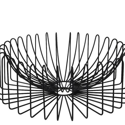 Wire Bowl Black