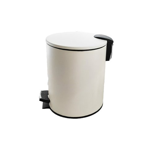 Petal Bin Matt Beige Soft Close
