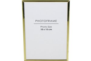 Photo frame Iron Gold
