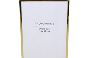 Photo frame Iron Gold