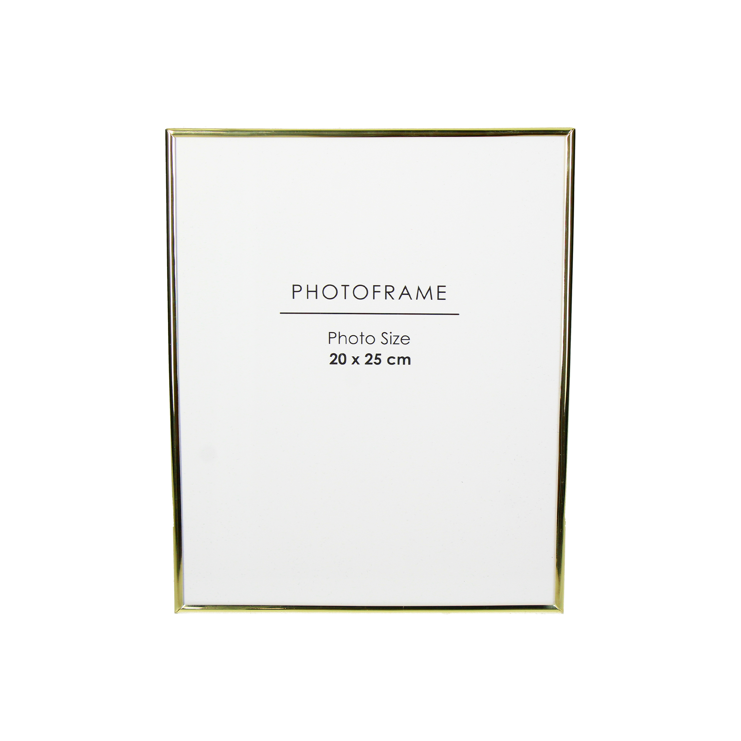 Photo frame Iron Gold