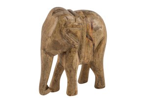 Elephant Wooden Engraved