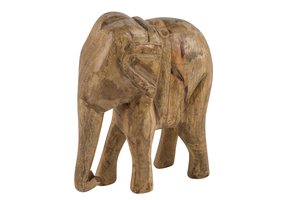 Elephant Wooden Engraved