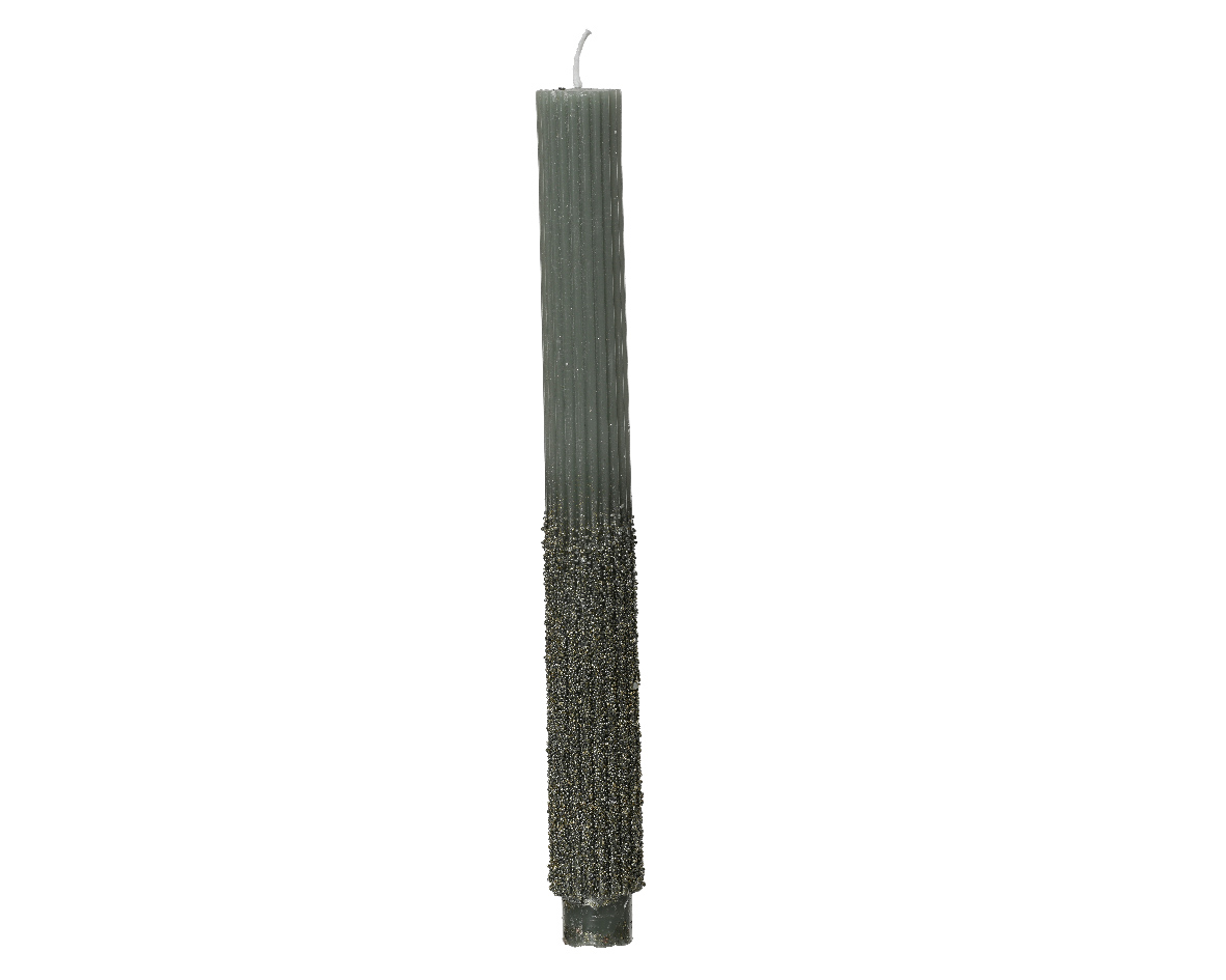 Set Of 2pcs Candle Granule Grey
