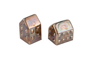 House Glass Decor Amber