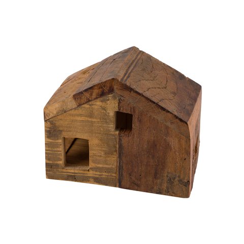 Wooden House Dec Brown