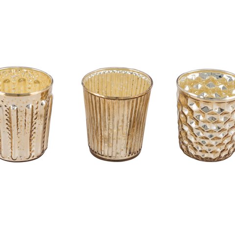 Candle Holder Gold