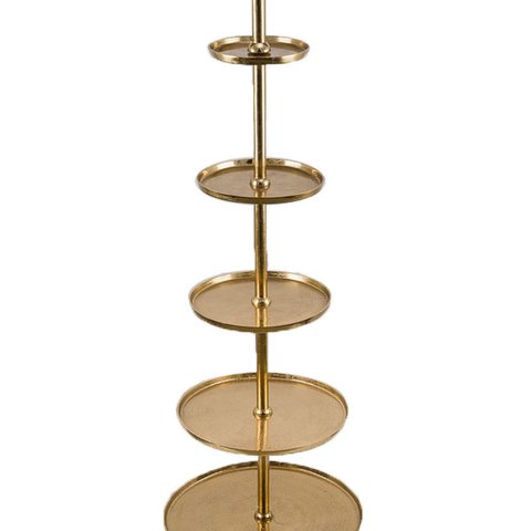 Etagere 5 Floor Gold
