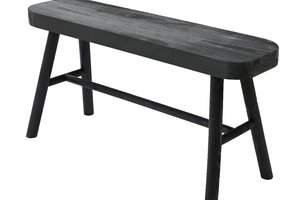Bench Wood Indoor Black