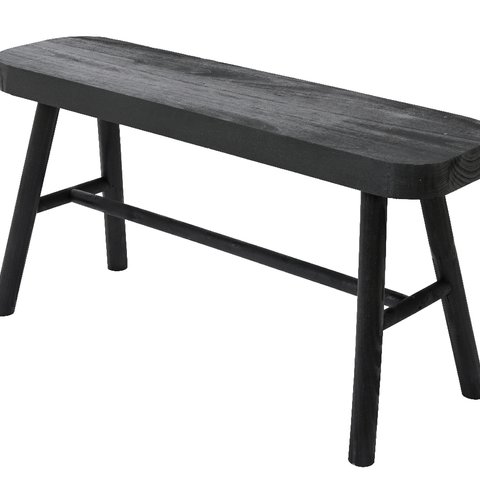 Bench Wood Indoor Black