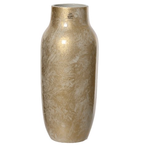 Vase Glazed Gold