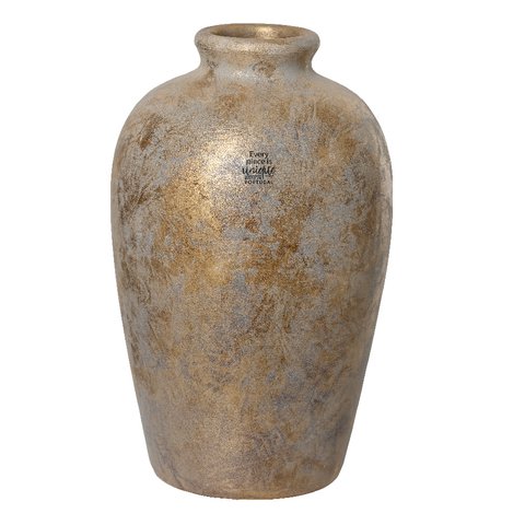 Vase Matt Gold