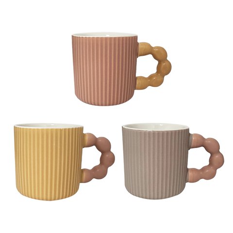 New Bone Mug Scandi Braid