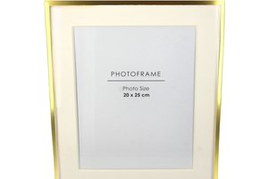 Photo frame Julien Gold Stainless Steel