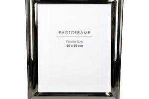 Photo frame Luxe Silver Stainless Steel