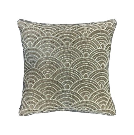 Cushion Rainbow Beadwork With Pearls