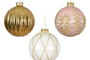 Xmas Ball Shiny & Enamel