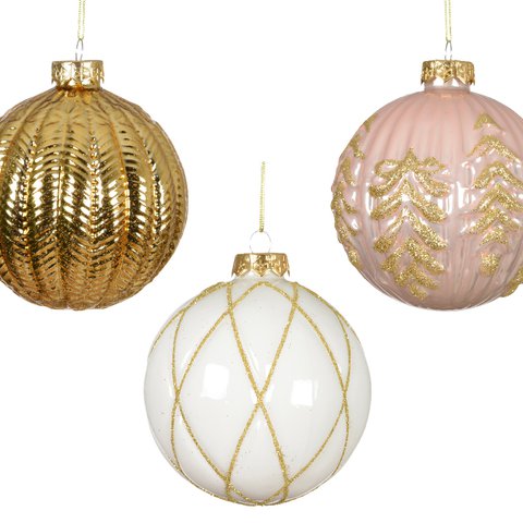 Xmas Ball Shiny & Enamel
