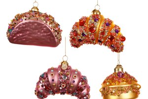 Xmas Food With Beads Diamonds & Spangles