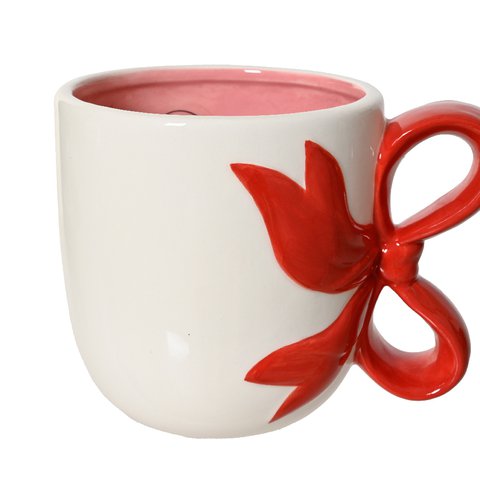 Mug With Red Bow