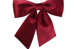 Xmas Bow Red