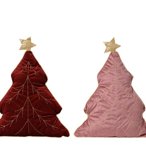 Xmas Cushion Tree Shape