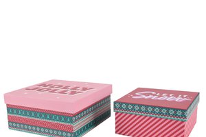 Xmas Box Paper "Holly Jolly"