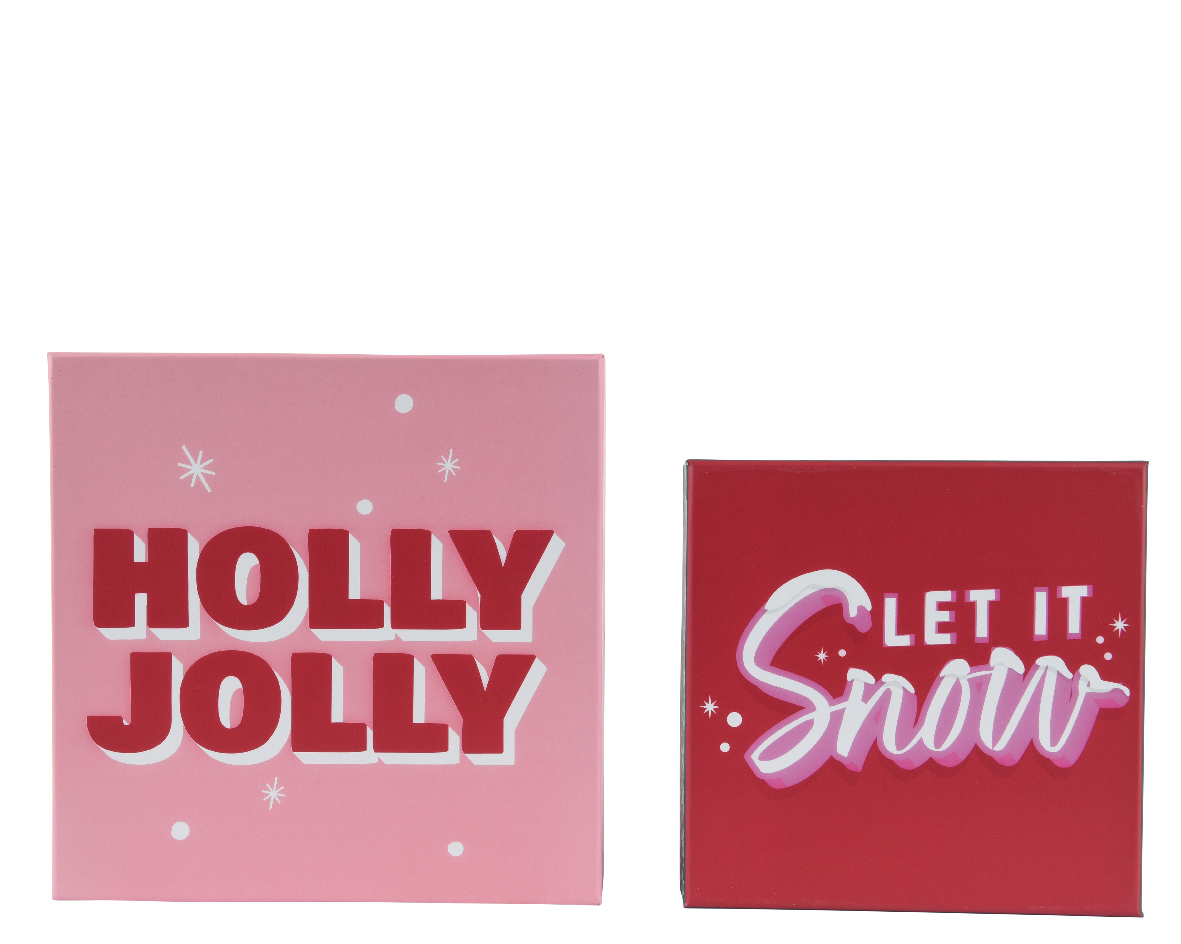 Xmas Box Paper "Holly Jolly"