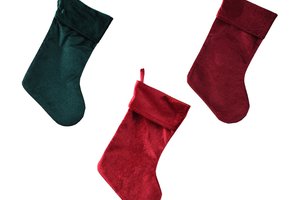 Xmas Stocking Velvet