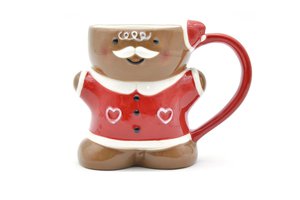 Xmas Mug Gingerbread Santa